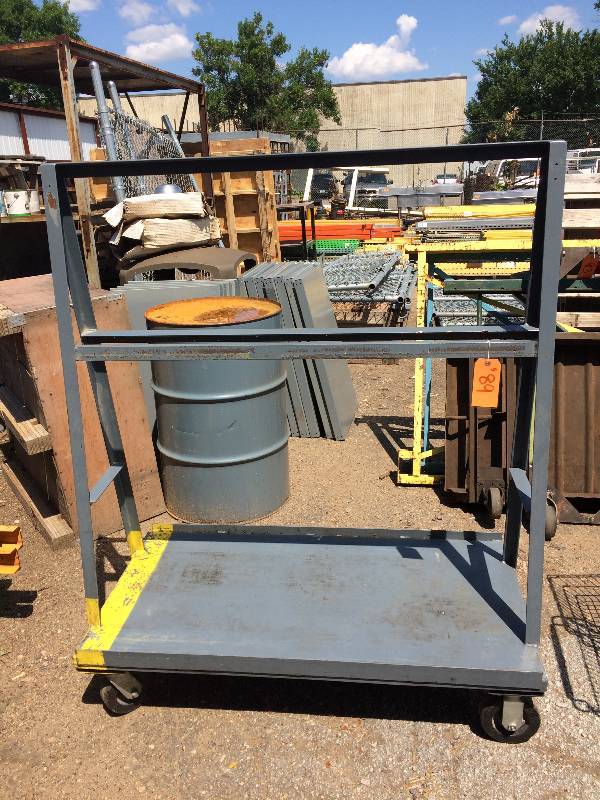 lot 89 image: Grey A-Frame cart