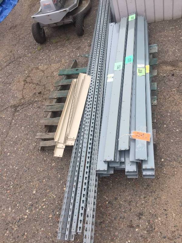 lot 24A image: Paltier slidelock pallet rack