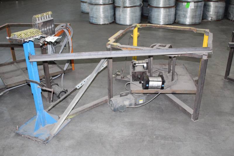 lot 167 image: Wire Turn Table w GE DC Motor