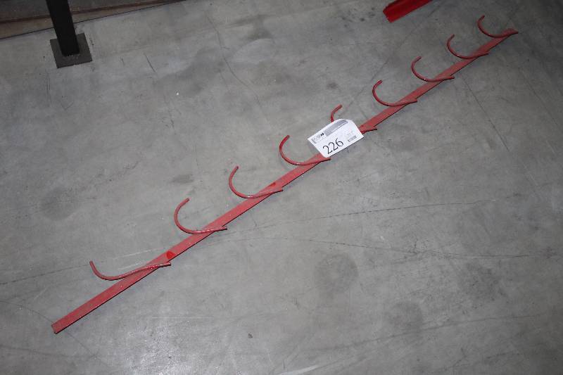 lot 226 image: Lot of (6) Metal Hanging Hooks Sections