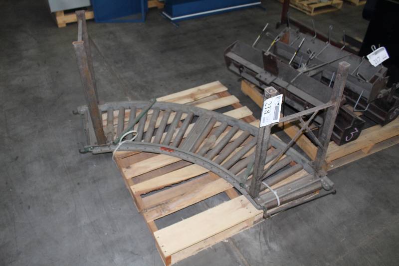 lot 218 image: Curved Conveyor Section