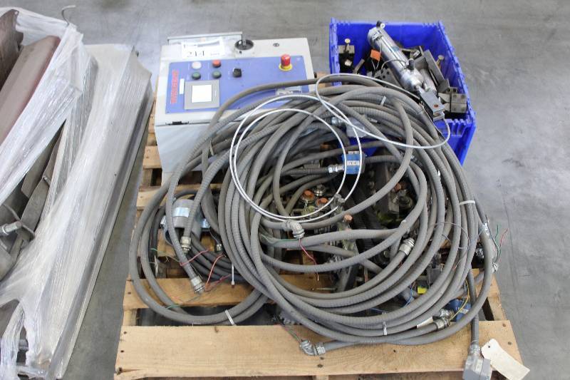 lot 214 image: Tangent Wire Feed Machine Parts