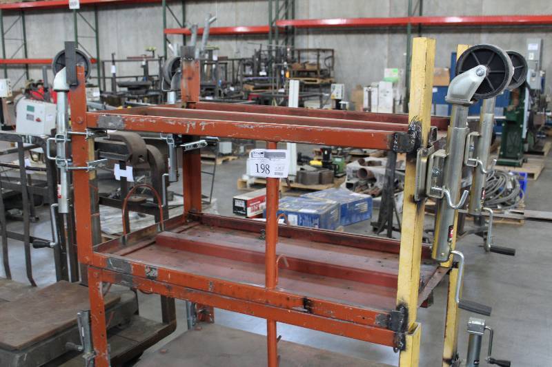 lot 198 image: Mobile Workstation Cart