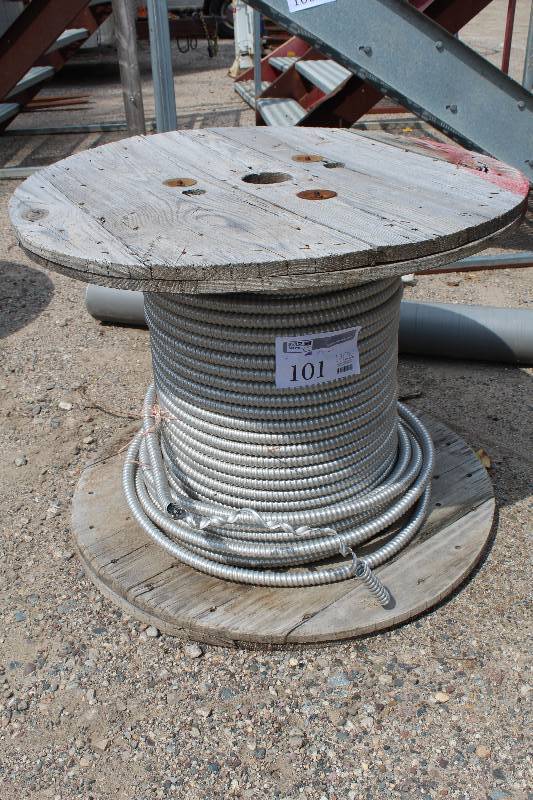 lot 101 image: Partial Spool MC Cable