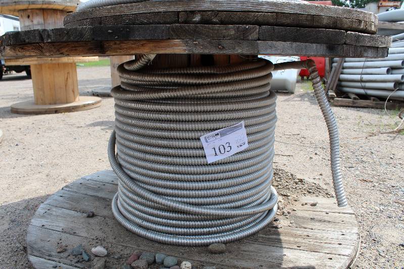 lot 103 image: Partial Spool MC Cable