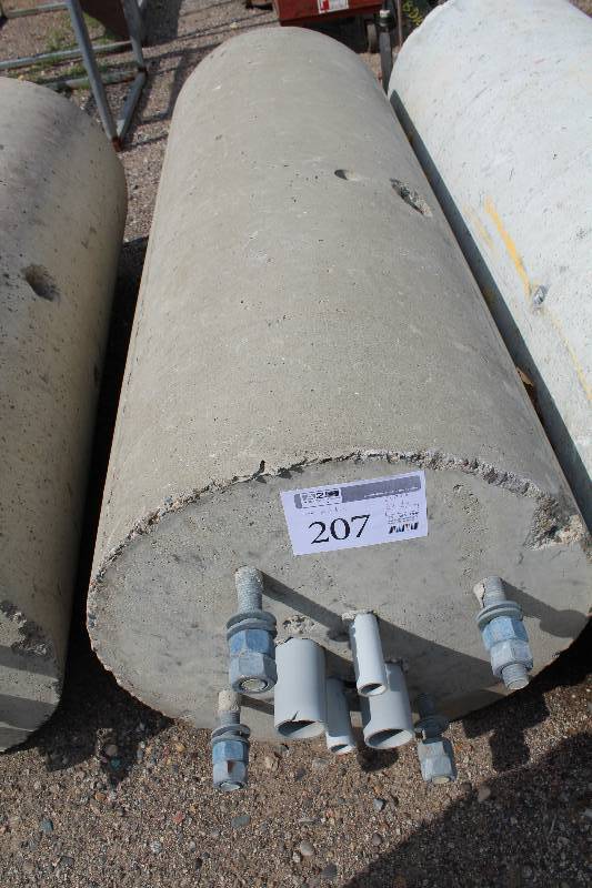 lot 207 image: Concrete Light Pole Base