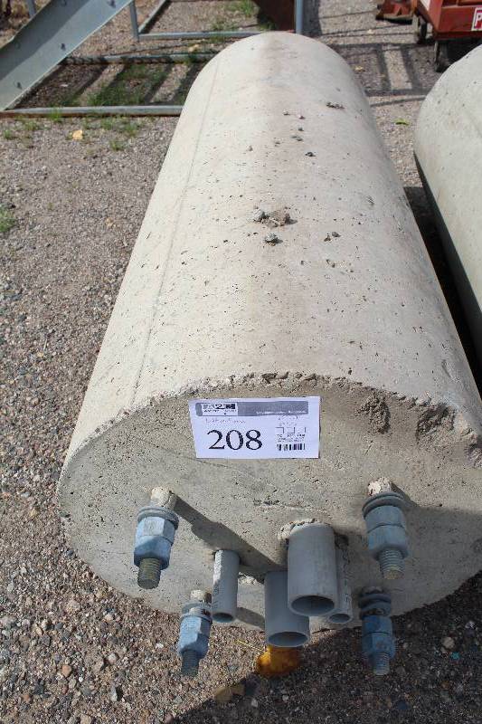 lot 208 image: Concrete Light Pole Base