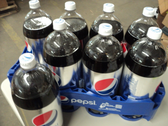 8 pack of 2L Diet Pepsi...