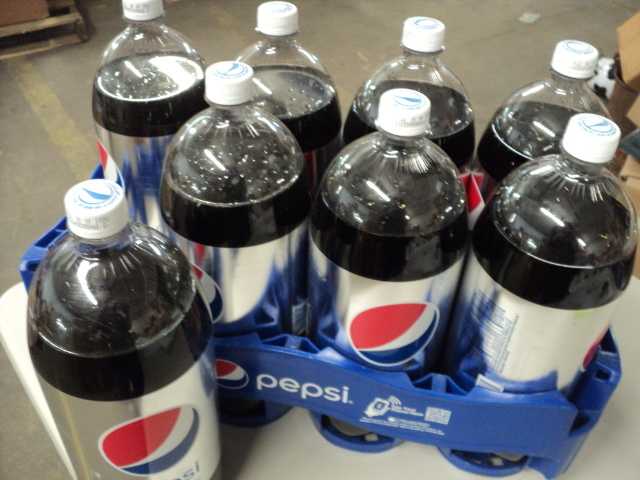 8 pack of 2L Diet Pepsi...