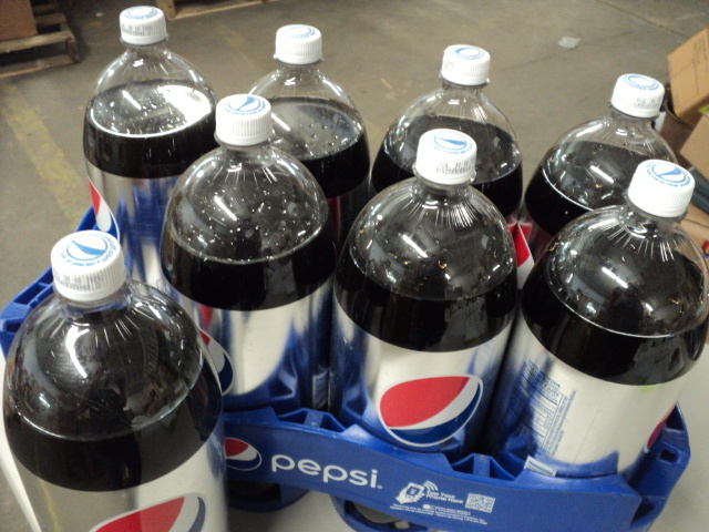 8 pack of 2L Diet Pepsi...