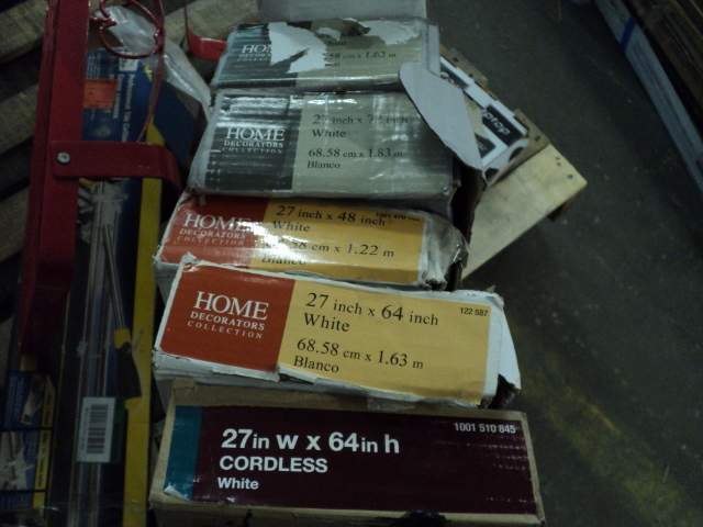 6 blinds, 27 wide x various lengt...
