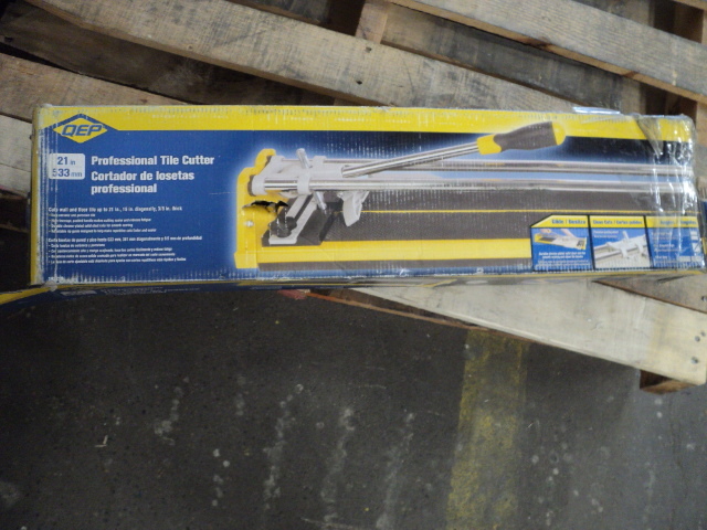 professional tile cutter...