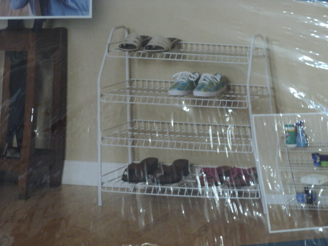 closet maid 4 tier rack...