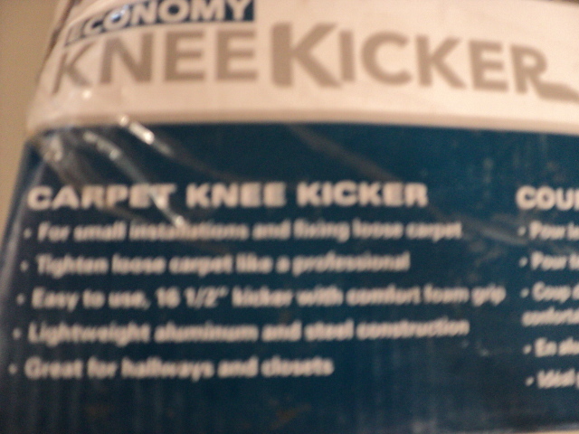 economy knee kicker...