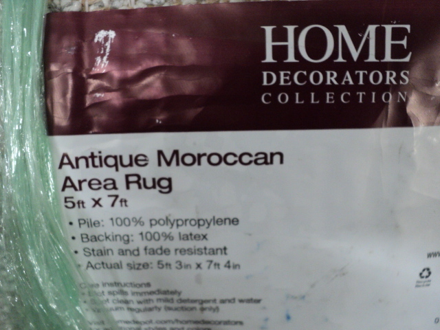 5 x 7 Antique Moroccan area rug...