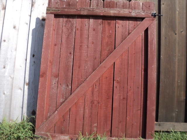 1 gate - 45 wide x 62 tall...