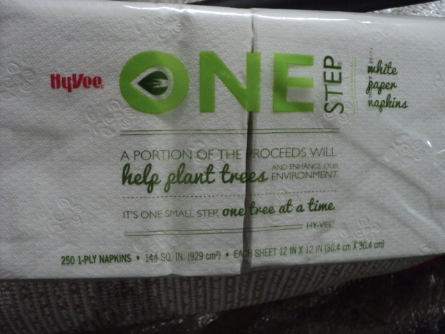 4500 One Step 1 ply napkins...