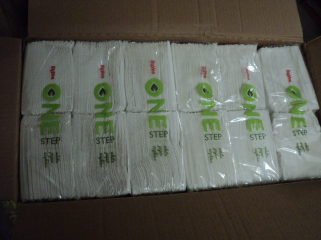 4500 One Step 1 ply napkins...