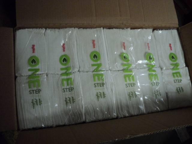 4500 One Step 1 ply napkins...