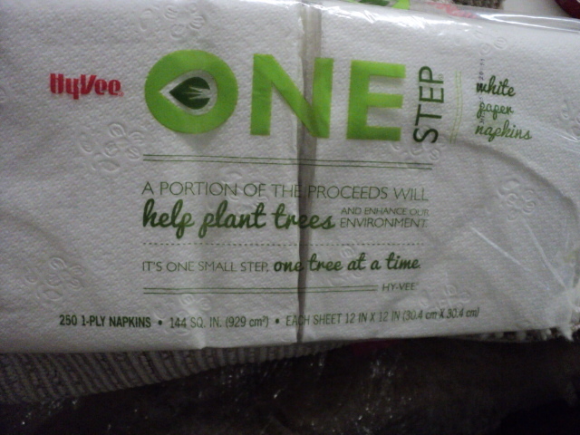 4500 One Step 1 ply napkins...