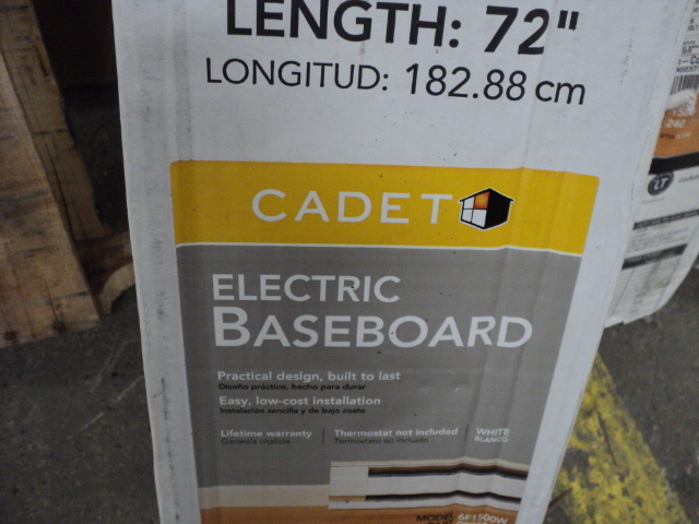 Cadet Electric Baseboard Heater 72...