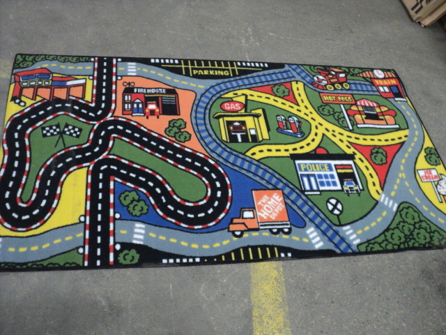 My Town Interactive Kids Rug 35 8 Fencing Building My Town Interactive Kids Rug 35 8