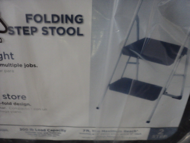 Cosco folding step stool...