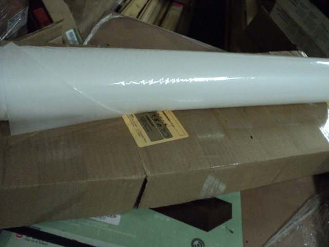 Roll of clear plastic 2 wide...