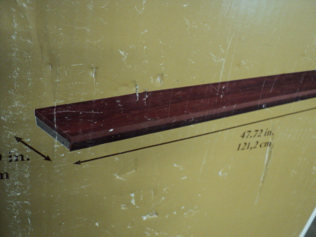 Closet Maid top shelf kit...