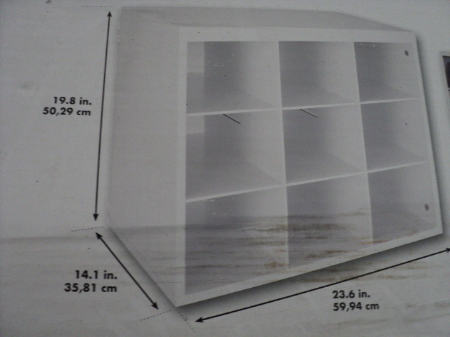 Closet Maid 8 slot organizer...