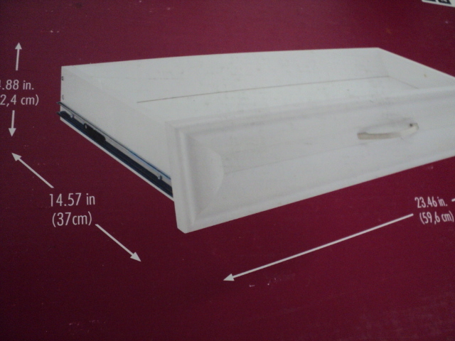 Closet Maid white drawer kit...