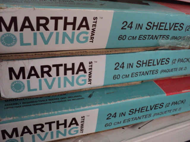 9 shelves...