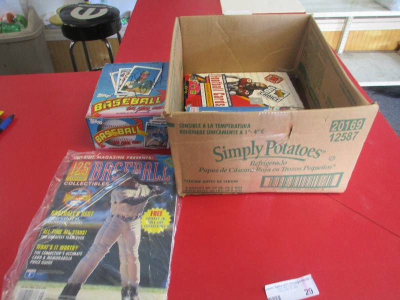 Sports cards and collectibles