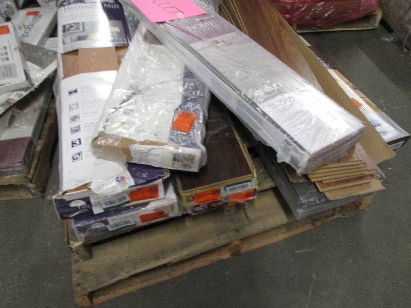 lot 335 image: Pallet of Assorted Flooring...