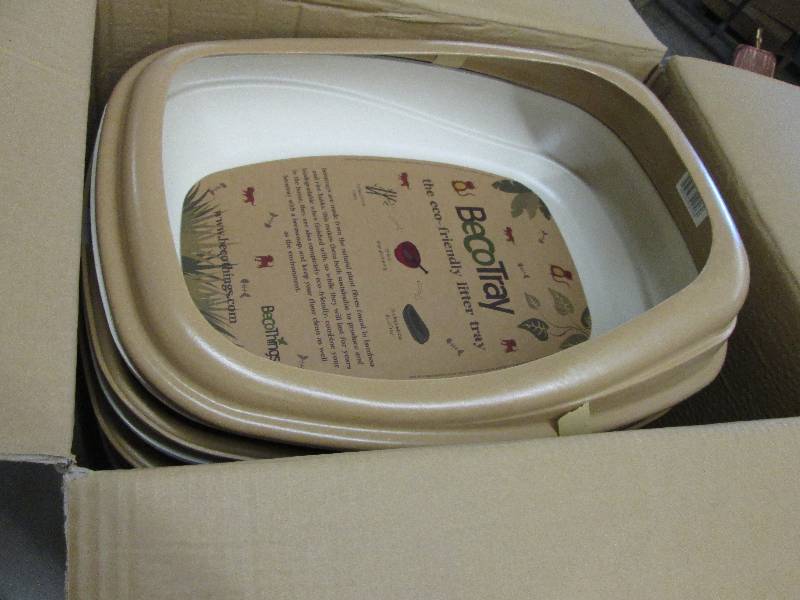 lot 47 image: Lot of 5 BecoThings BecoTray Litter...