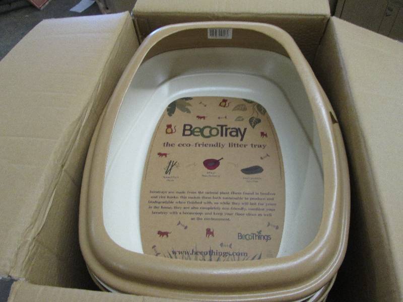 lot 49 image: Lot of 5 BecoThings BecoTray Litter...