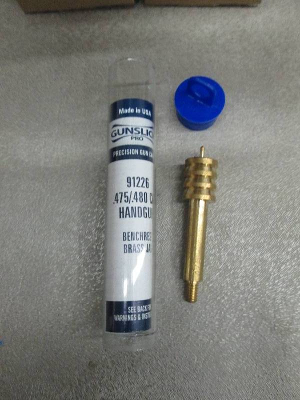 lot 65 image: Lot of 12 Gunslick Brass Benchrest ...