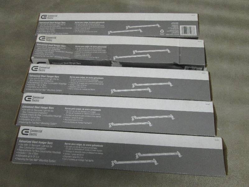 lot 83 image: Lot of 5 Commercial Electric Galvan...