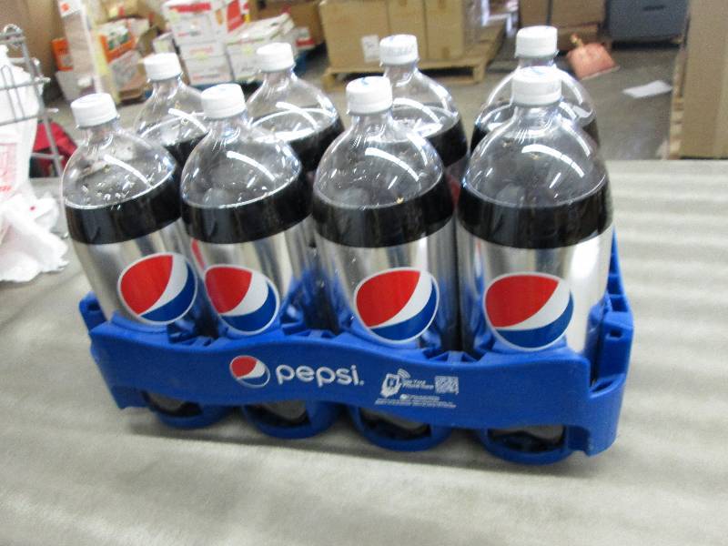 lot 86 image: Case of 8- 2L Bottles of Diet Pepsi...
