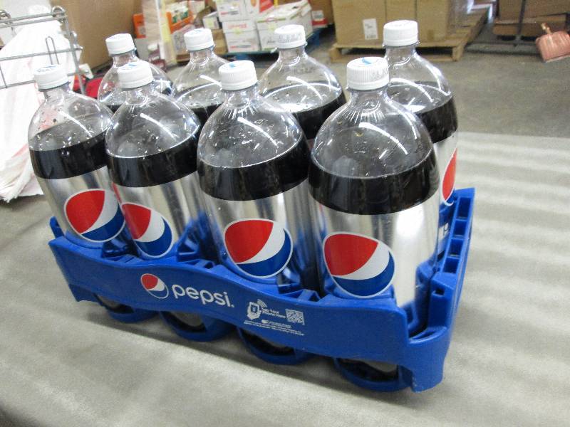 lot 87 image: Case of 8- 2L Bottles of Diet Pepsi...
