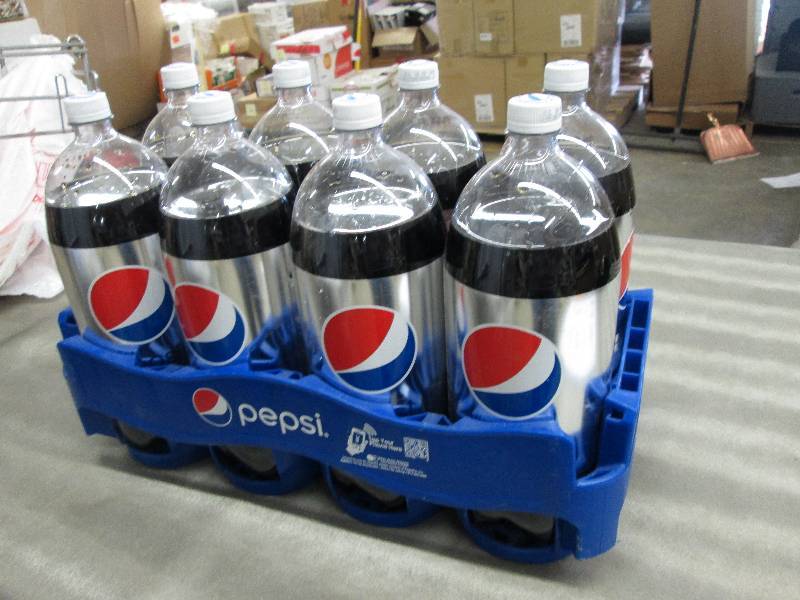 lot 89 image: Case of 8- 2L Bottles of Diet Pepsi...