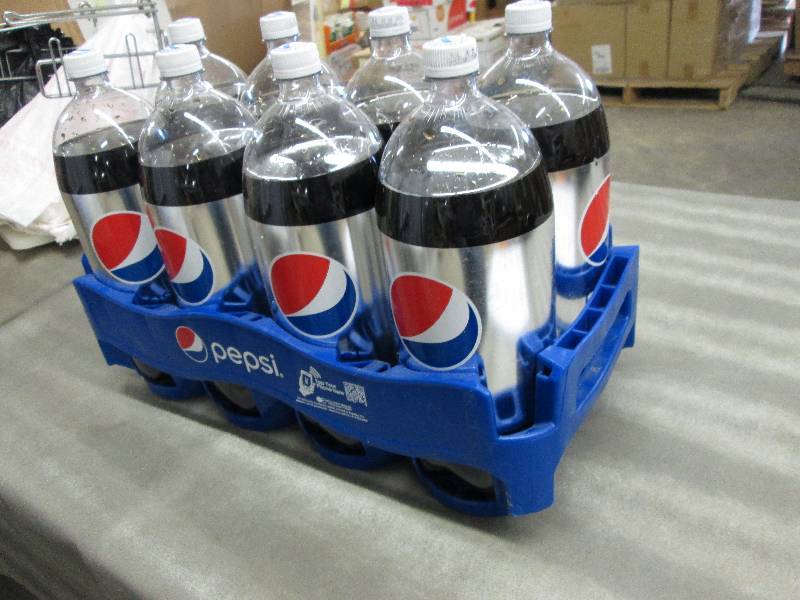 lot 92 image: Case of 8- 2L Bottles of Diet Pepsi...