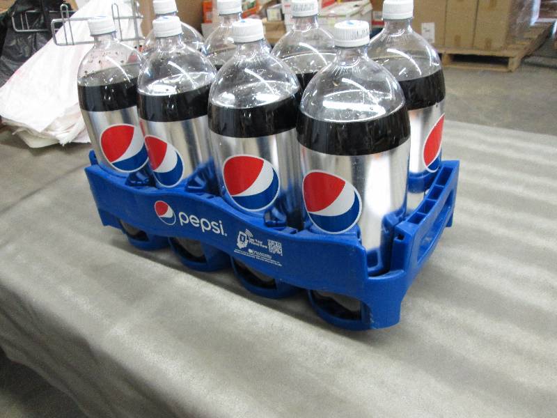 lot 93 image: Case of 8- 2L Bottles of Diet Pepsi...