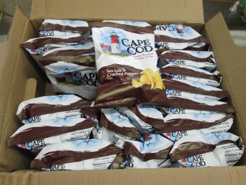 lot 102 image: Case of 24 - 2.5 oz Cape Cod Sea Sa...