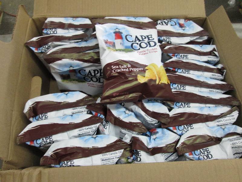 lot 104 image: Case of 24 - 2.5 oz Cape Cod Sea Sa...