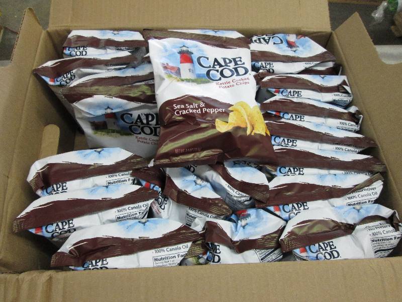 lot 106 image: Case of 24 - 2.5 oz Cape Cod Sea Sa...
