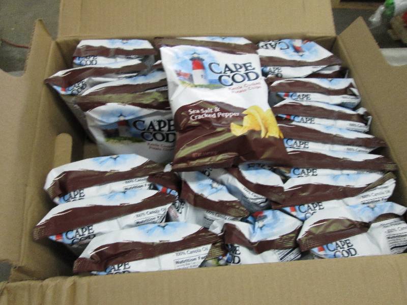 lot 107 image: Case of 24 - 2.5 oz Cape Cod Sea Sa...