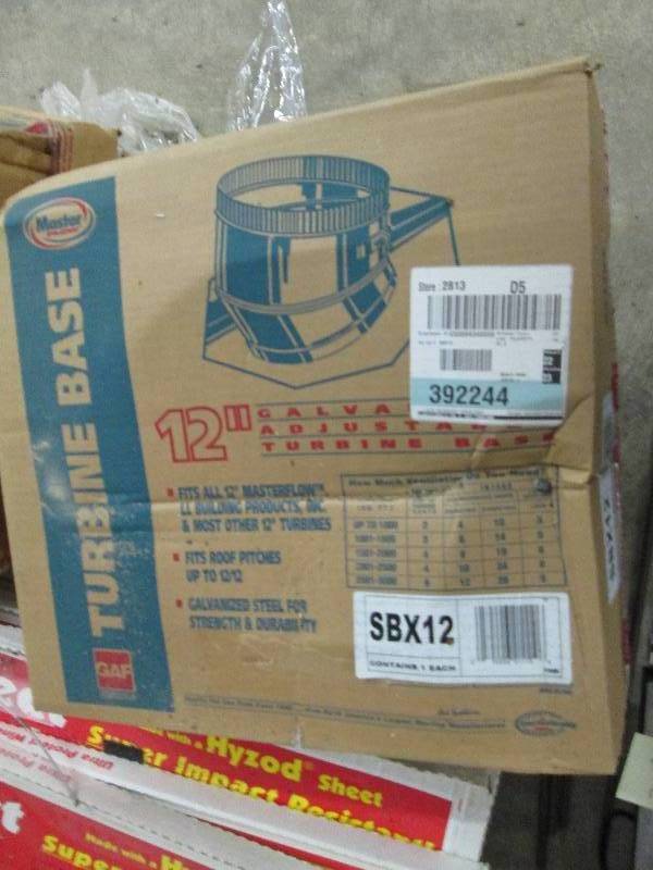 lot 141 image: Lot of 2 Masterflow 12 in. Galvaniz...