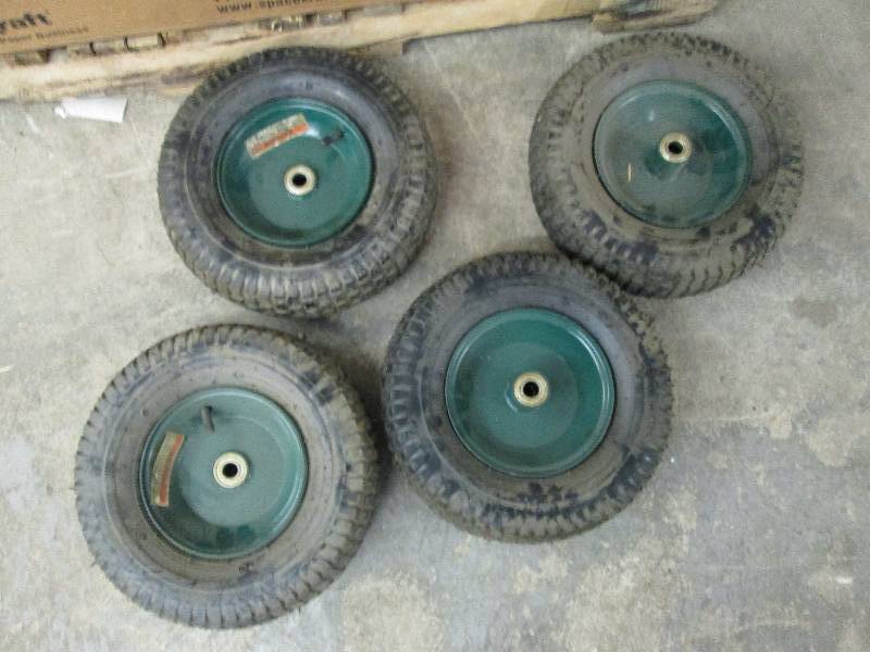 lot 162 image: Lot of 4- 11inch Wheels...