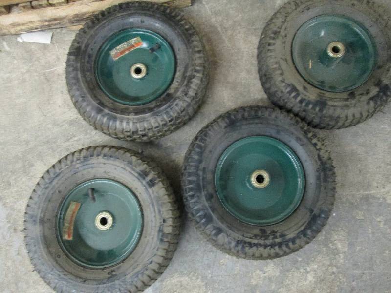 lot 163 image: Lot of 4- 11inch Wheels...